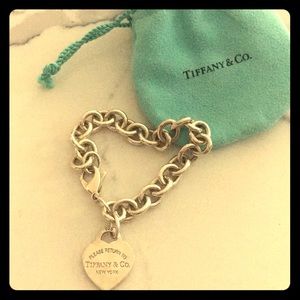 Tiffany heart tag bracelet